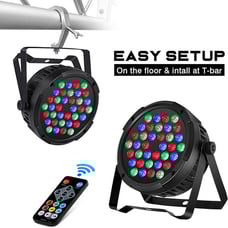 36LED Stage Par Light 36W Par light 2 package sound automatic activation