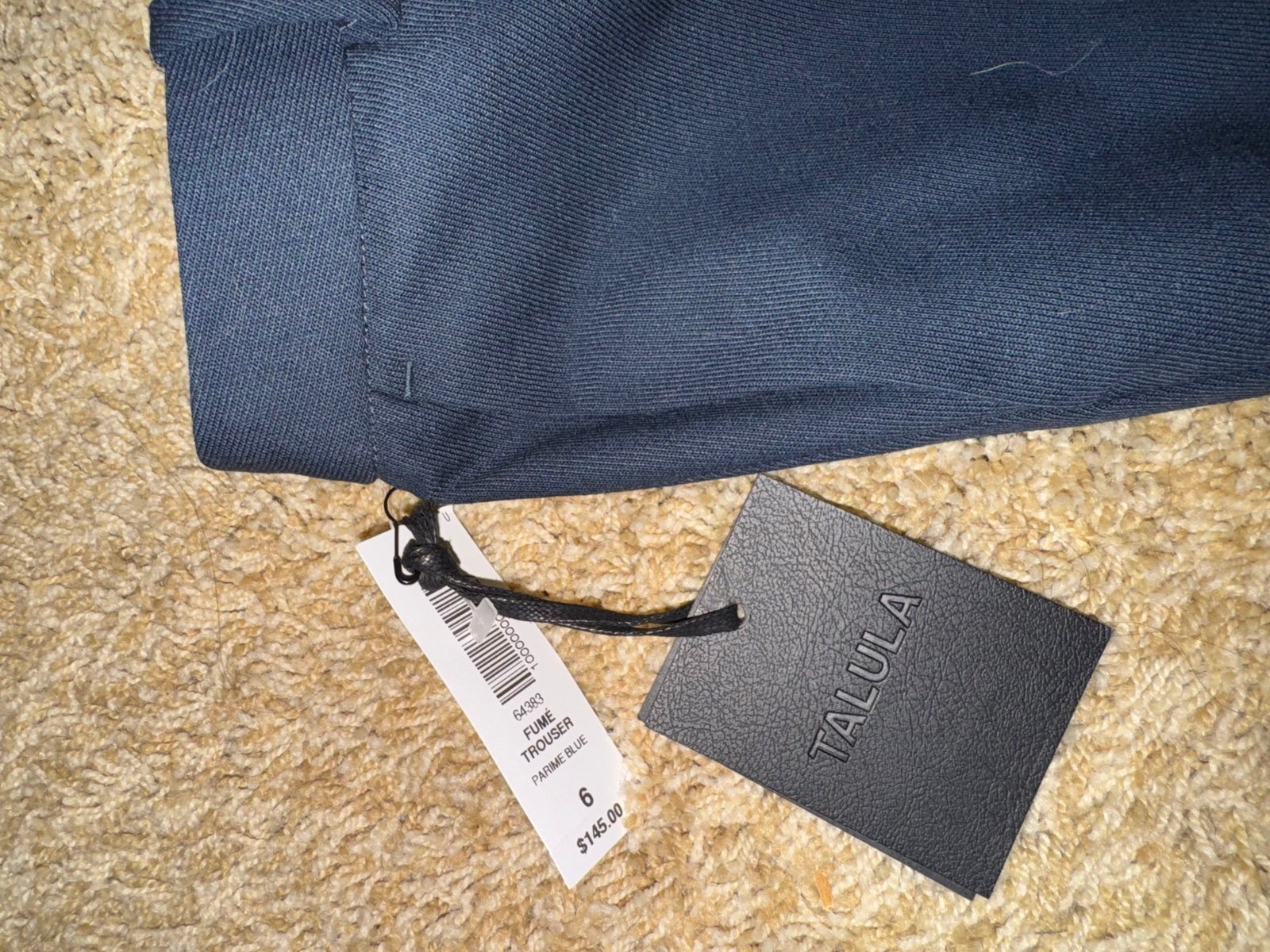 Aritzia - Talula Fume Wool Pants