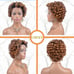 Ombre 13x1 Pixie Cut Lace Front Wigs Human Hair For Black Women Short Curl