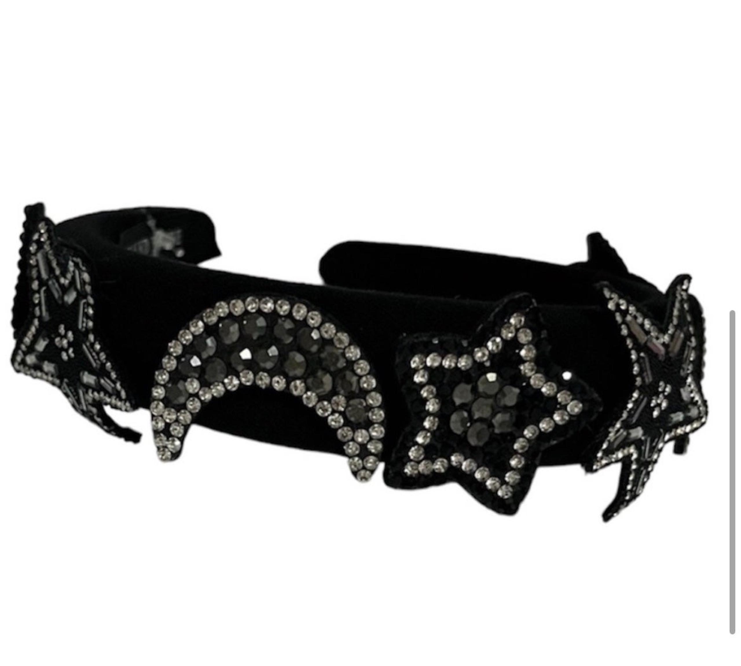 URBAN OUTFITTERS STAR & MOON EMBELLISHED HEADBAND NWT