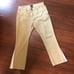 Flared gap khakis