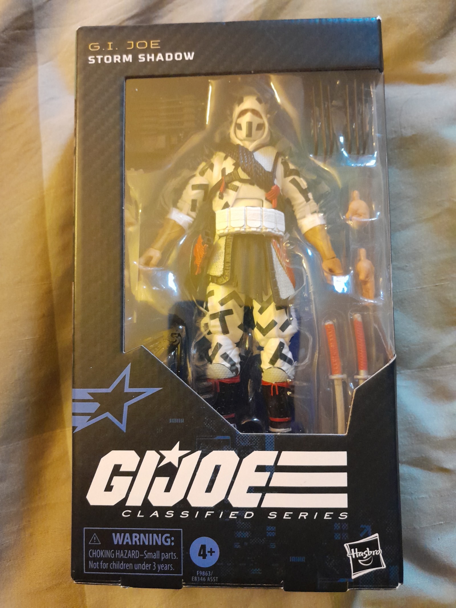 GI Joe Hasbro classified series 6 1:12 Storm Shadow #131 Action Figure