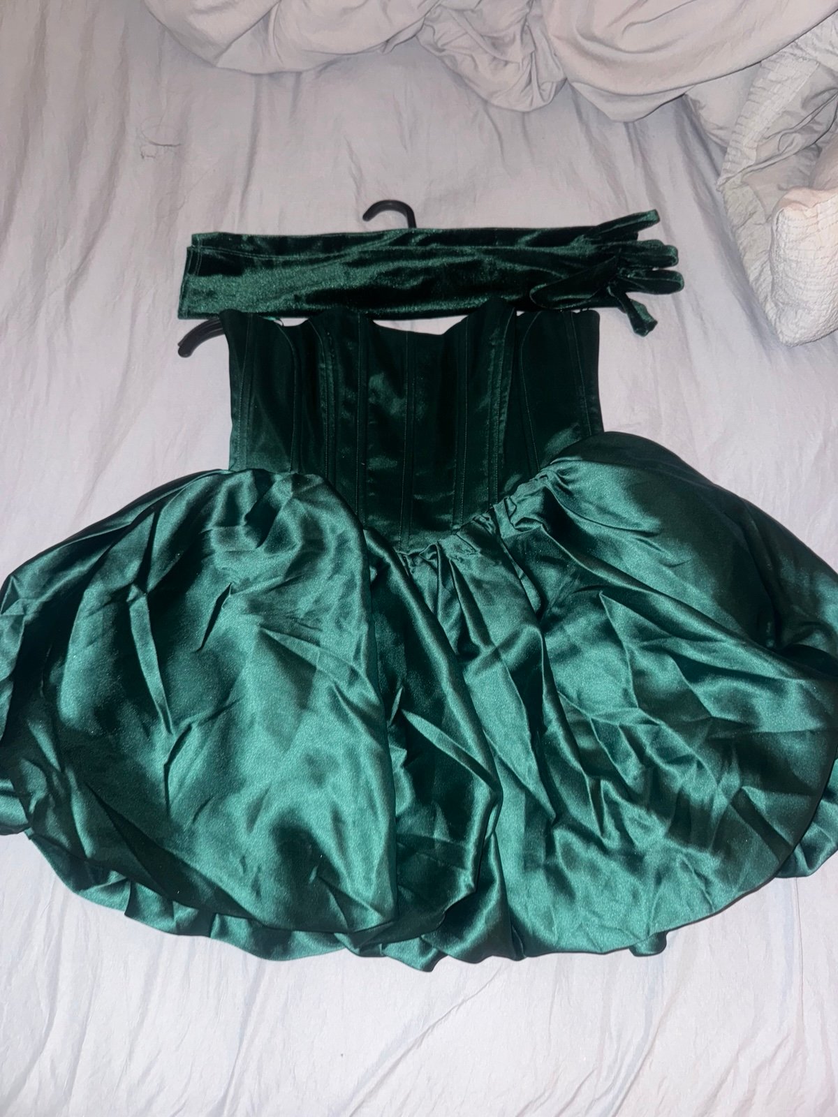 Fancing dress emerald globes included