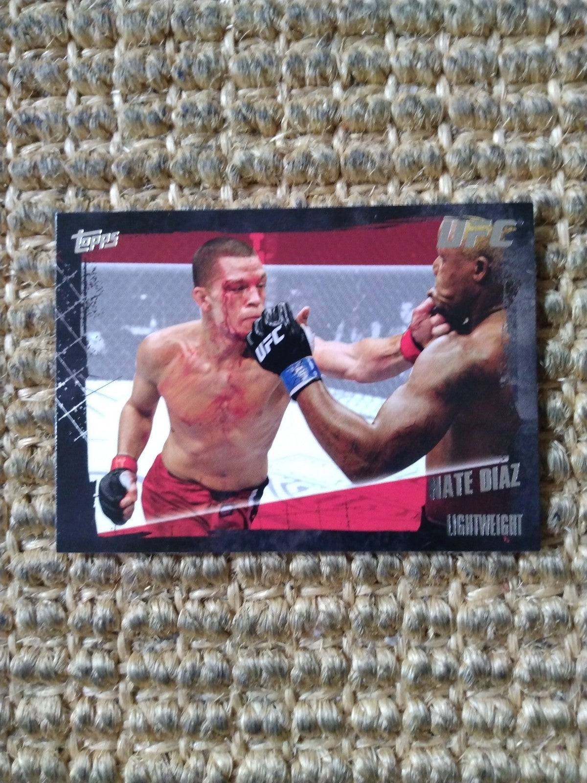 UFC Topps Nate Diaz OUT OF PRINT