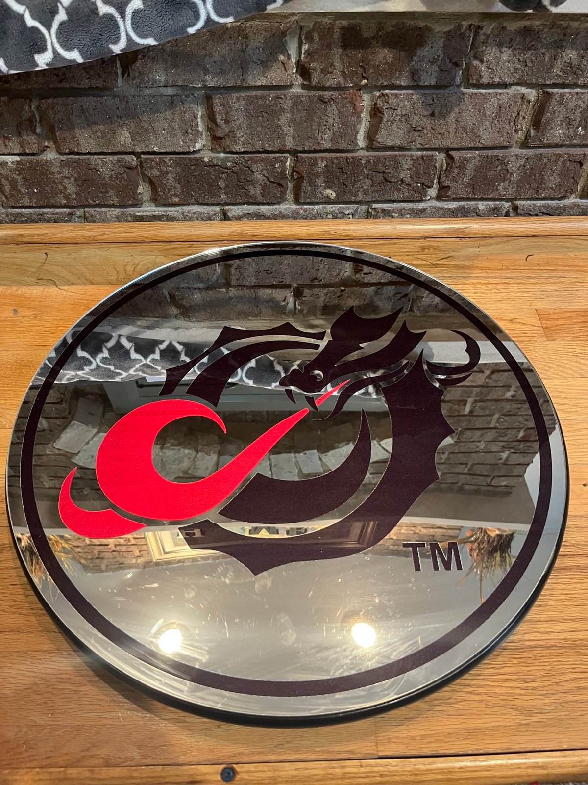 Minnesota State University Moorhead Dragon Lazy Susan Table