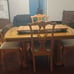 dining table with chairs