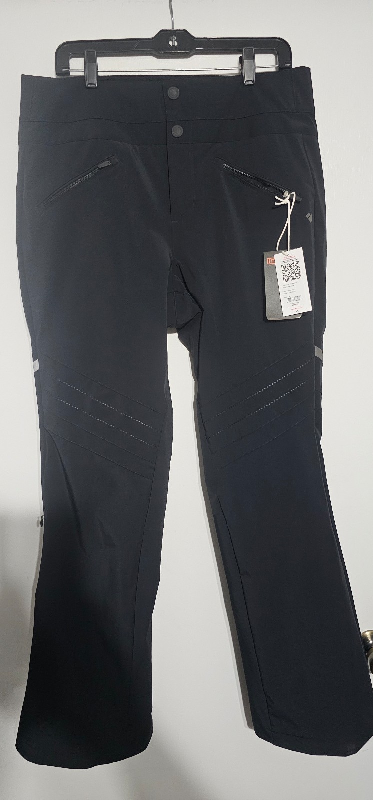 0bermeyer Womens Chateau Pants Black Size 12 New With Tags
