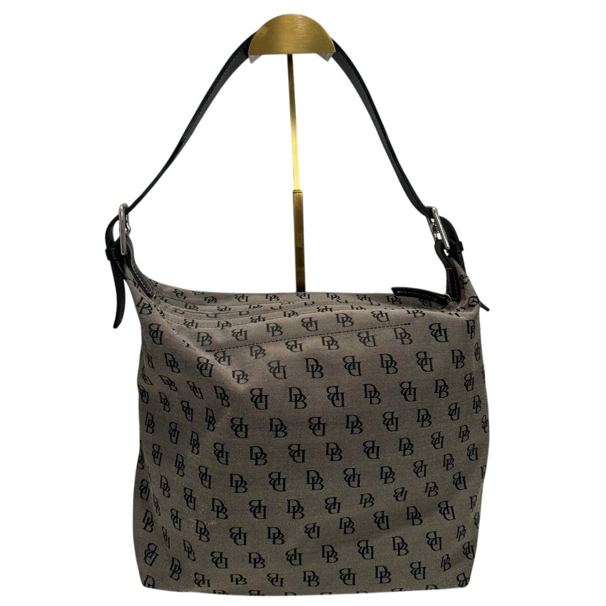 DOONEY & BOURKE 395 Signature Monogram Satchel / Shoulder Bag