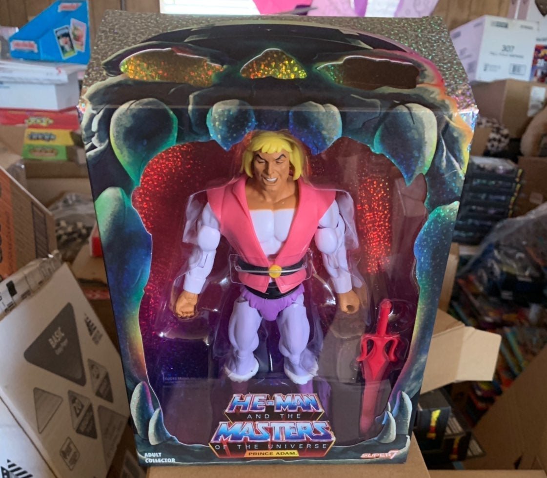 Motu Classics Sdcc Laughing Prince Adam