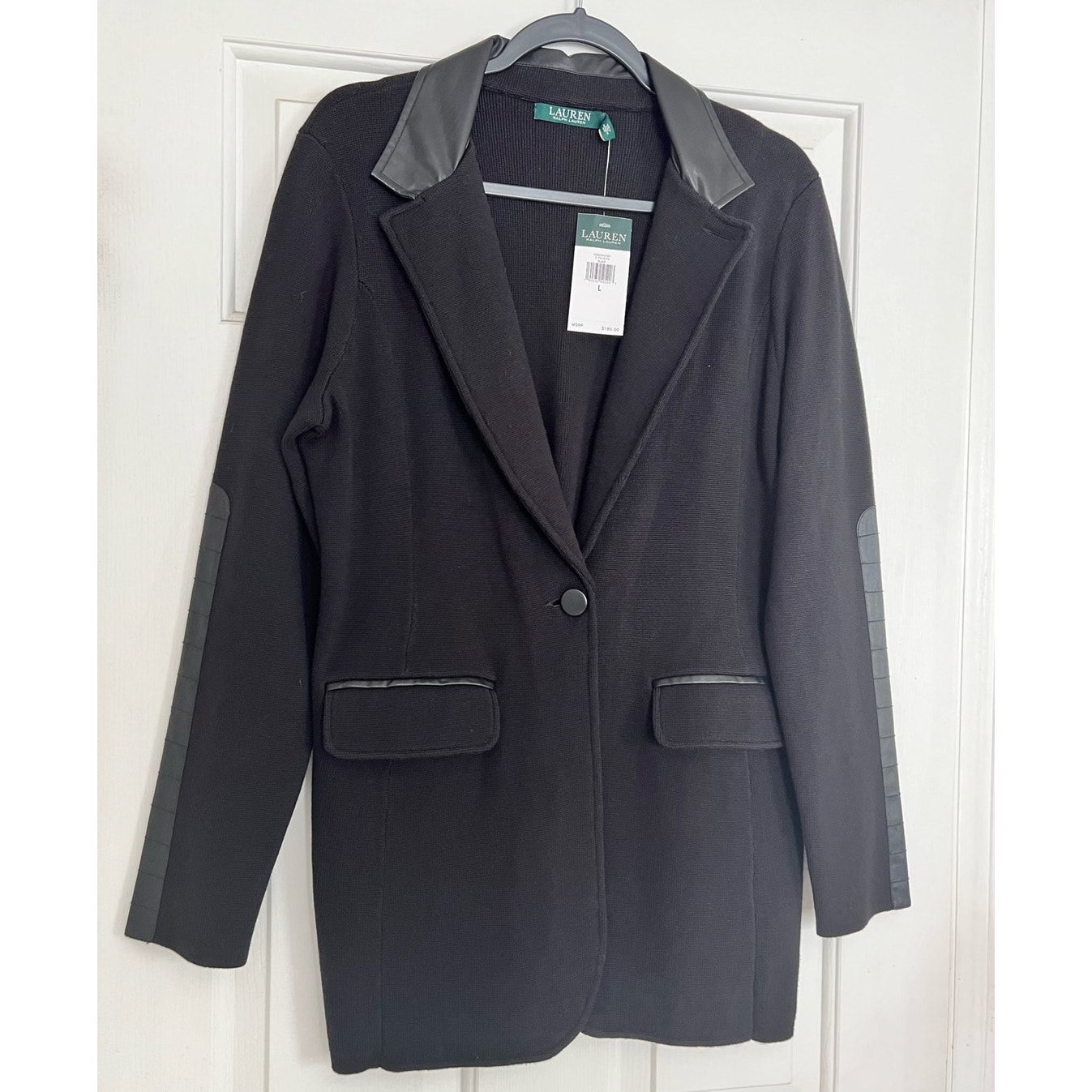 Lauren by Ralph Lauren Sweater Jacket - size Large