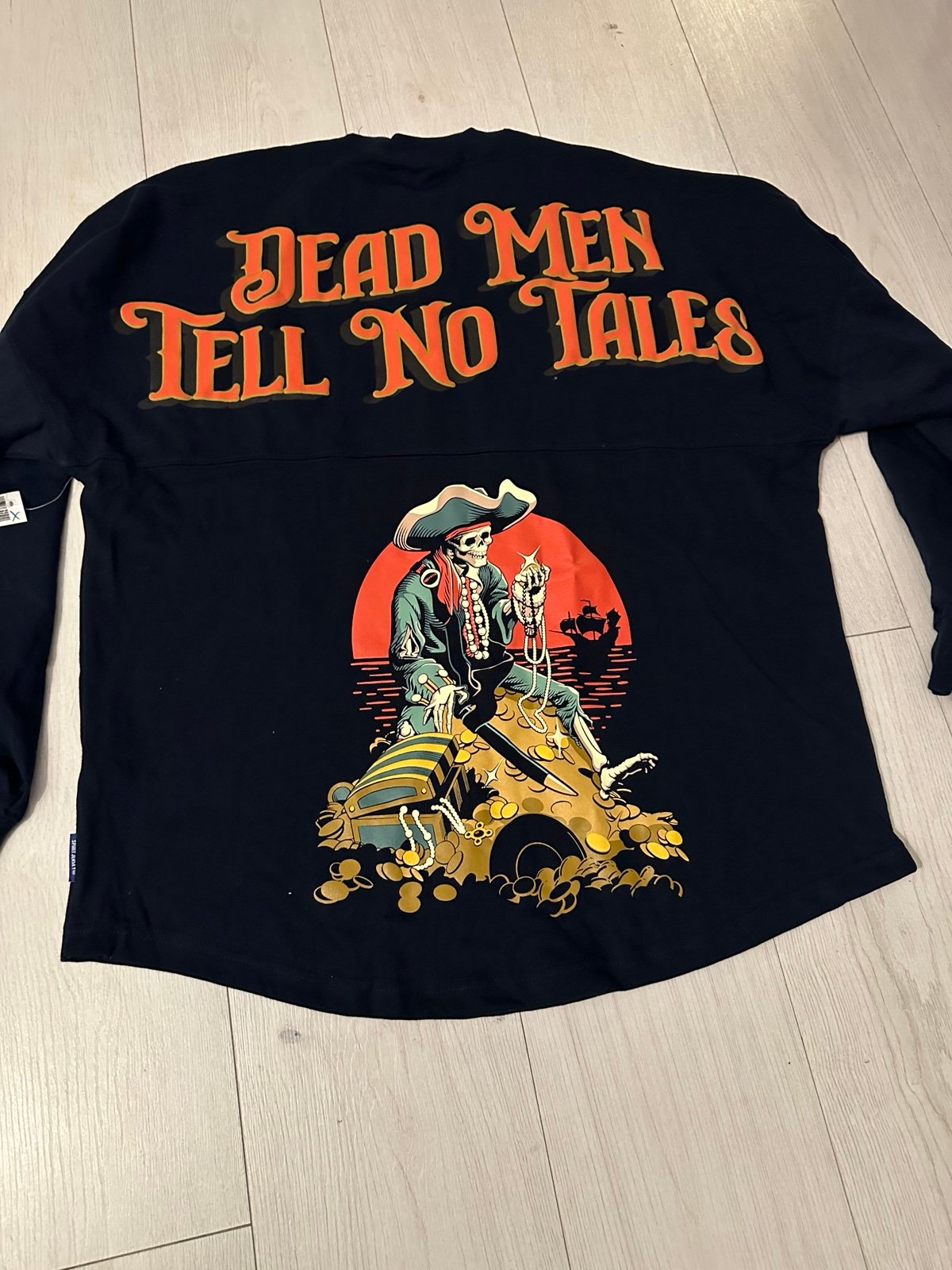New Disney spirit jersey- pirates of the carribean 'dead men tell no tales'