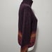 Vintage BMoss 90s Plum Fair Isle Wool Blend Turtleneck Sweater Size Medium
