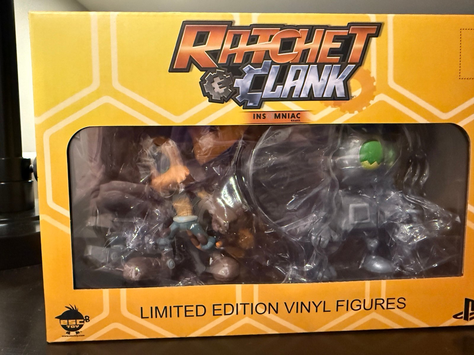 Ratchet and clank limited edition vinyl figures exclusive