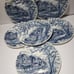 Vintage 90's Set Of 6 ROYAL WESSEX (England) **Royal Mail** Dinner Plates