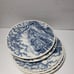 Vintage 90's Set Of 6 ROYAL WESSEX (England) **Royal Mail** Dinner Plates