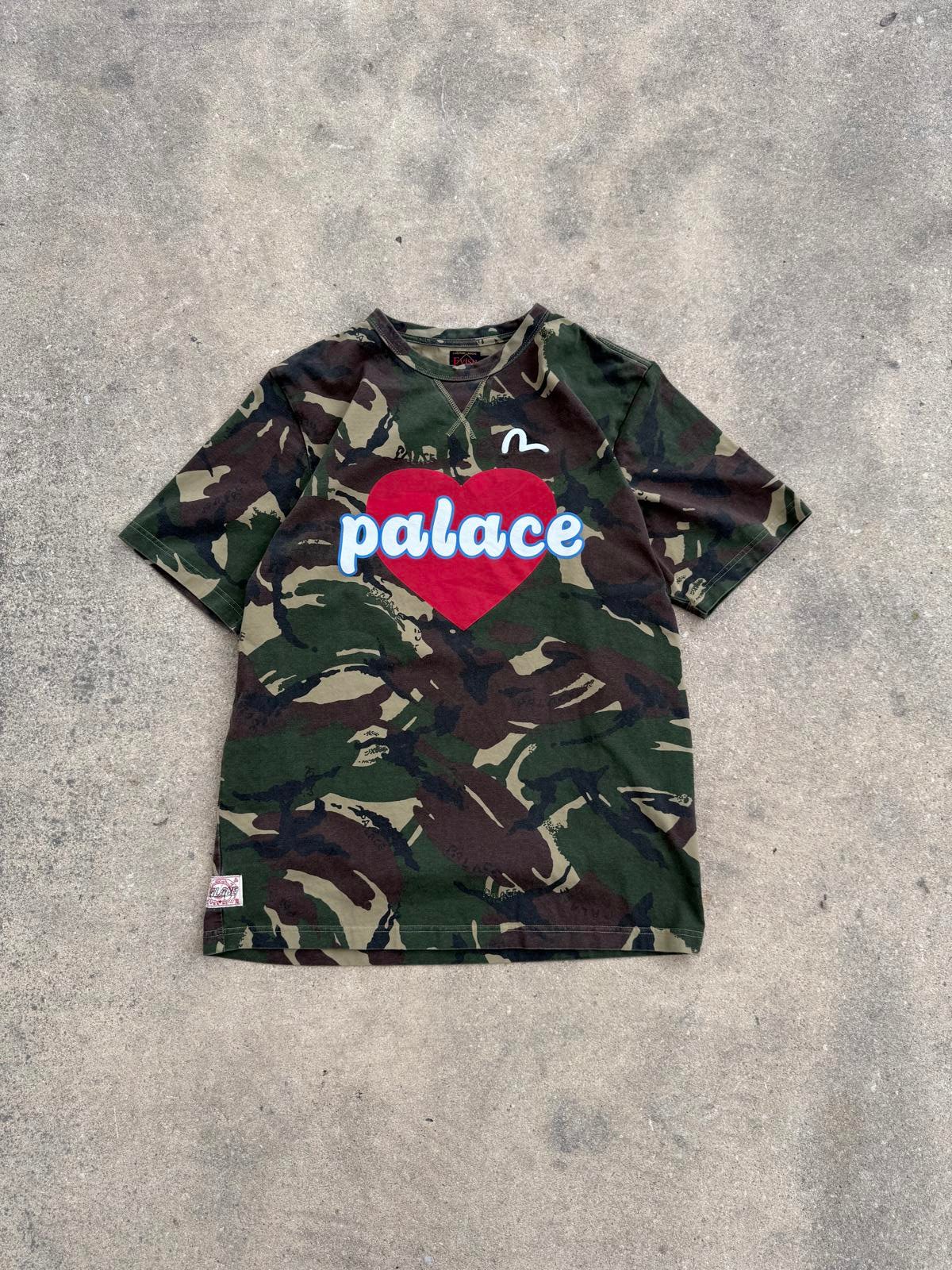 Palace x Eliseu Heart Camo Shirt L