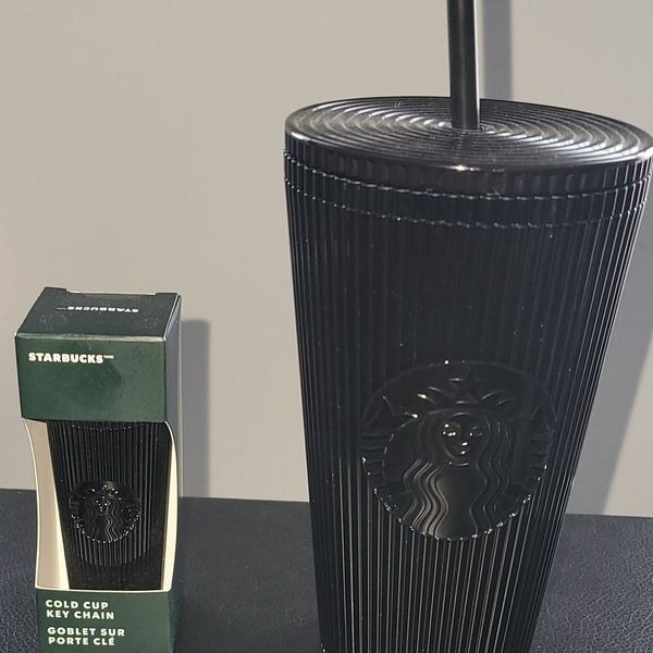 Starbucks Black Cold Cup Keychain