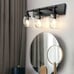 Bathroom Wall Light Fixtures, Industrial Mason Jar Vanity Light, Wall Sconce wit