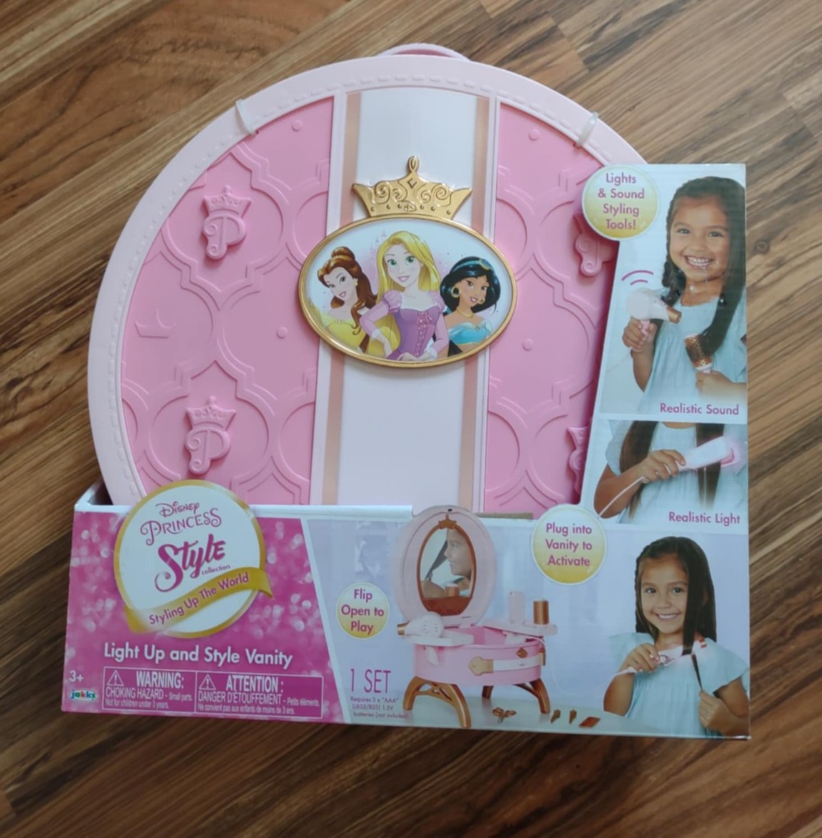 Disney Princess Style Collection Light Up & Style Vanity
