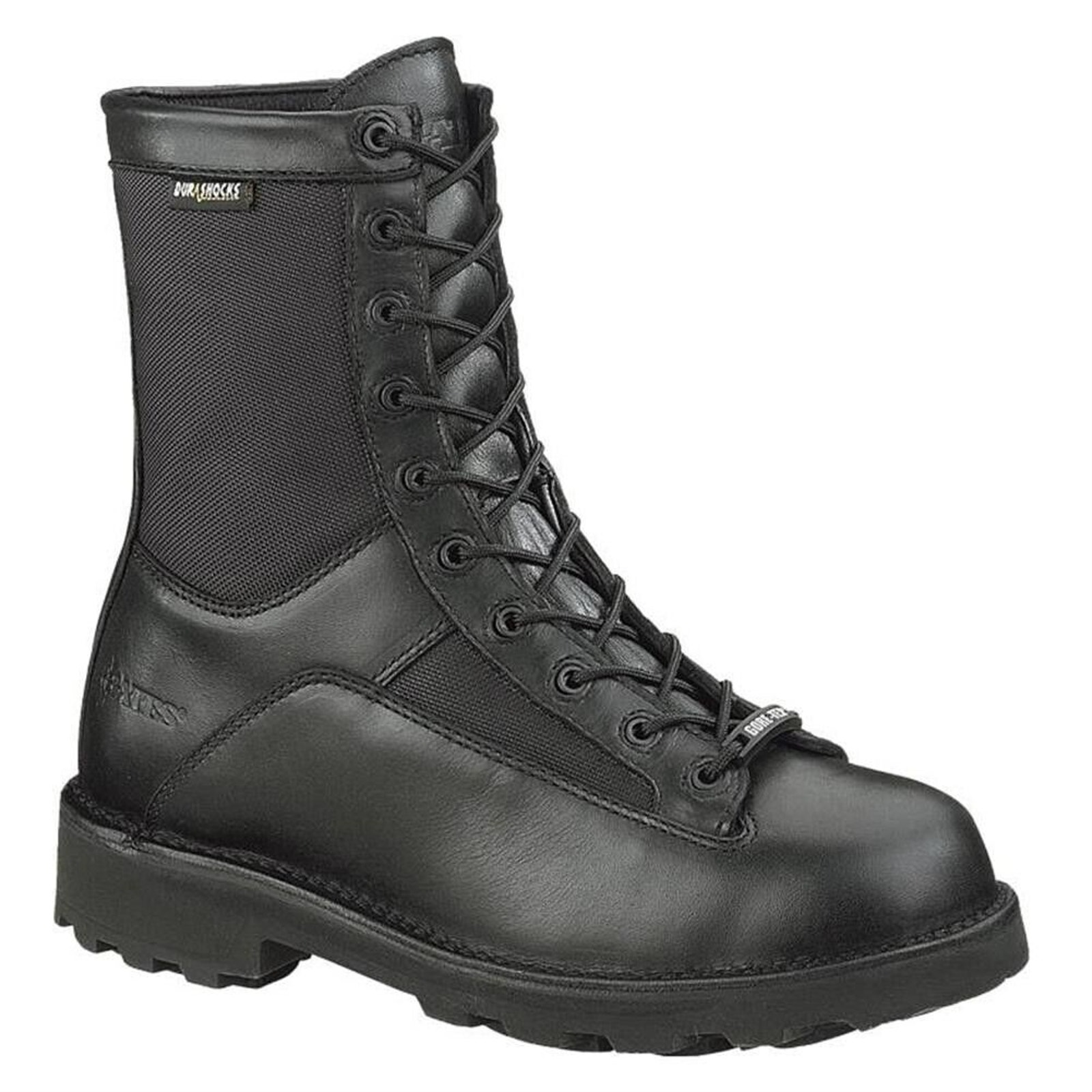 Bates E03140 Men's 8 Durashock Lace Up Side Zip Tactical Boots Shoes US SIZE 7