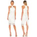 LIKELY Carolyn Floral Lace Halter Bridal Minimalist Wedding Dainty Coquette Sz 2