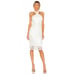 LIKELY Carolyn Floral Lace Halter Bridal Minimalist Wedding Dainty Coquette Sz 2