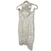 LIKELY Carolyn Floral Lace Halter Bridal Minimalist Wedding Dainty Coquette Sz 2
