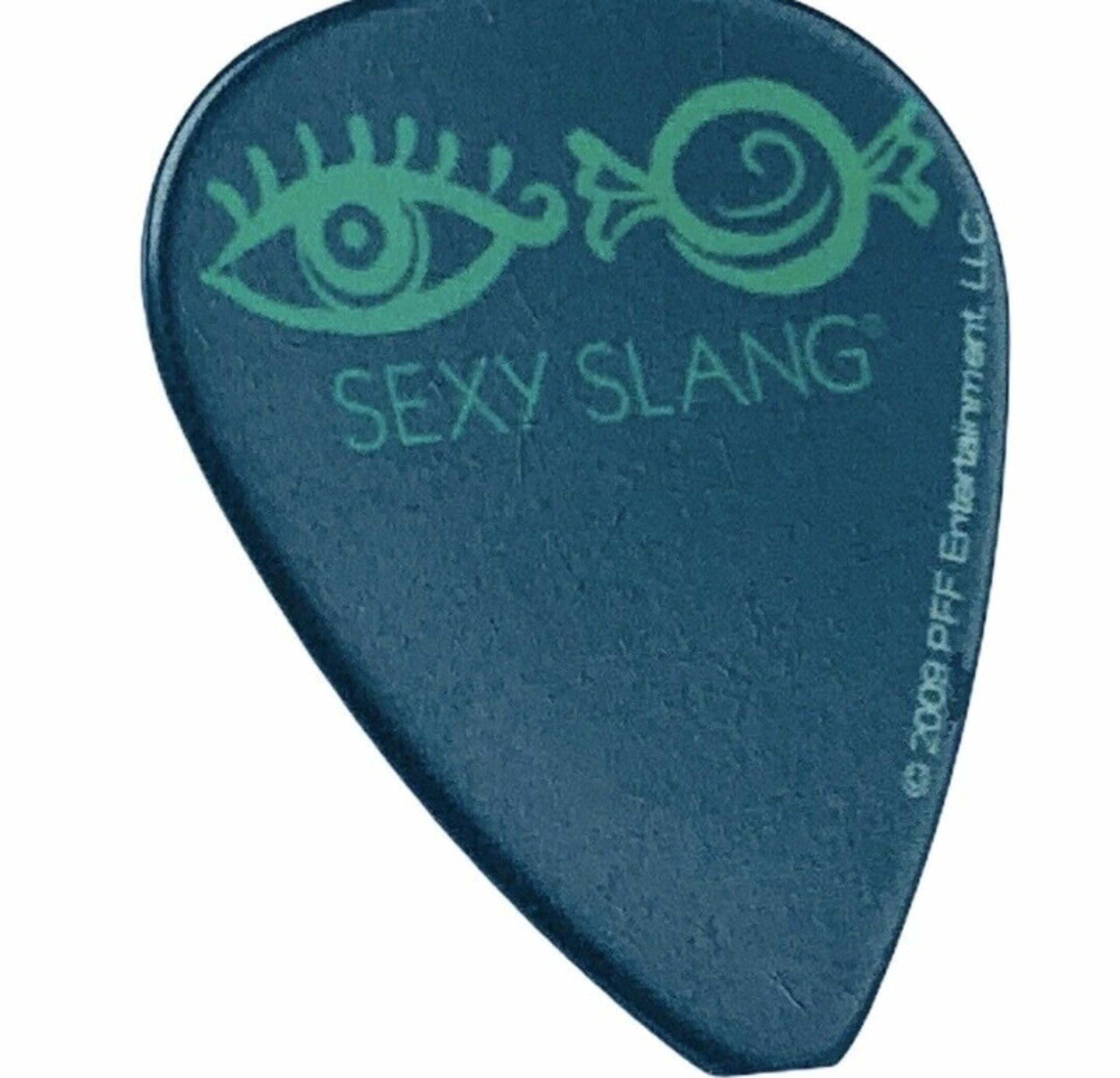 Guitar Pick vtg Sexy Slang Boardgame vtg