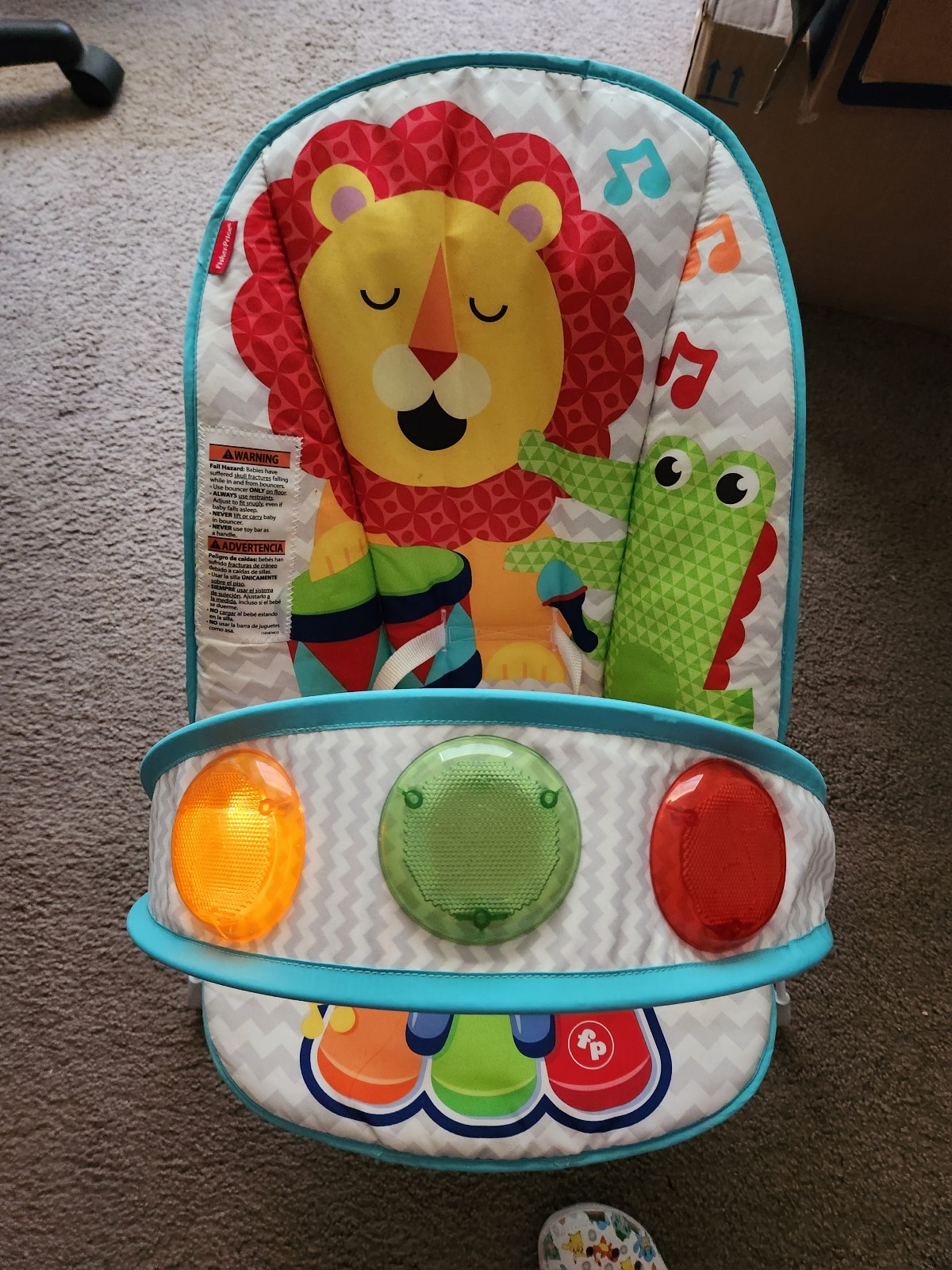 Fisher Price musical baby bouncer