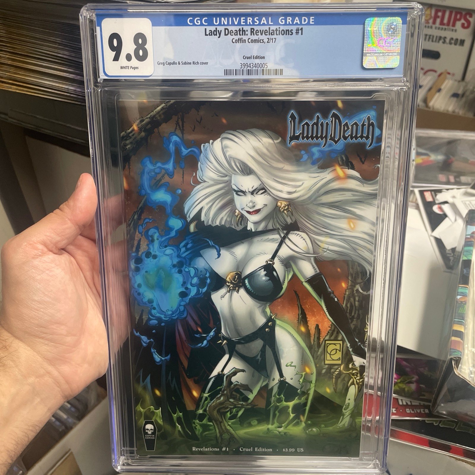 Lady Death Revelations #1 Cruel Edition CGC 9.8