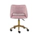 Hello Kitty Sanrio Impressions Pink Rolling Vanity Office Swivel MakeUp Chair