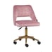 Hello Kitty Sanrio Impressions Pink Rolling Vanity Office Swivel MakeUp Chair