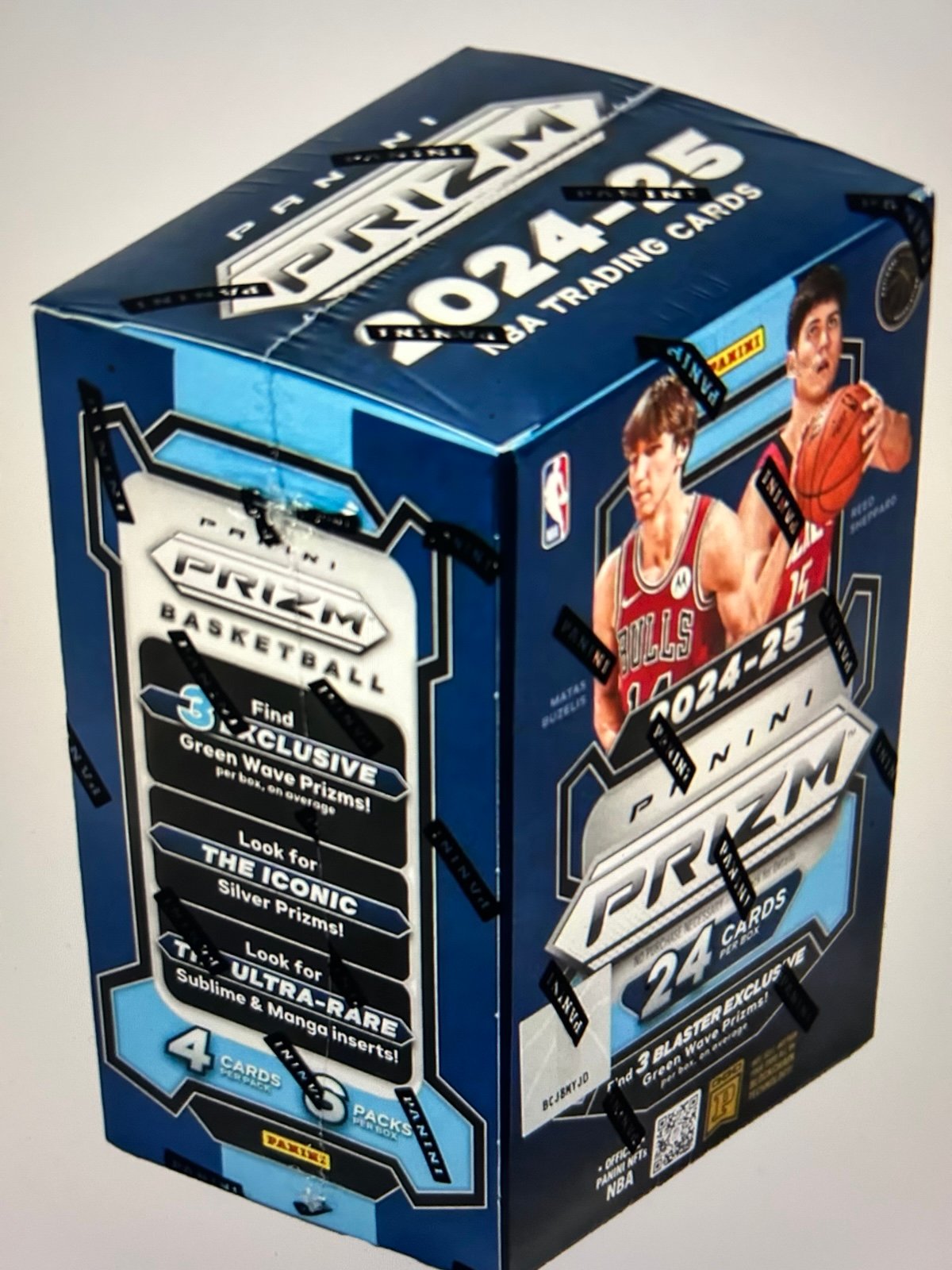 2024/25 Panini Prizm Basketball 6-Pack Hobby Blaster Box Green Wave