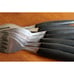 Mar-Crest MCFMCF3 Stainless Ebony 2 Star Twin Starburst: 7x Salad Forks 6.6