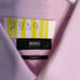 Mens Hugo Boss Button Down Slim Fit Dress Shirt Pink Size 17/43 Worn OnceCleaned