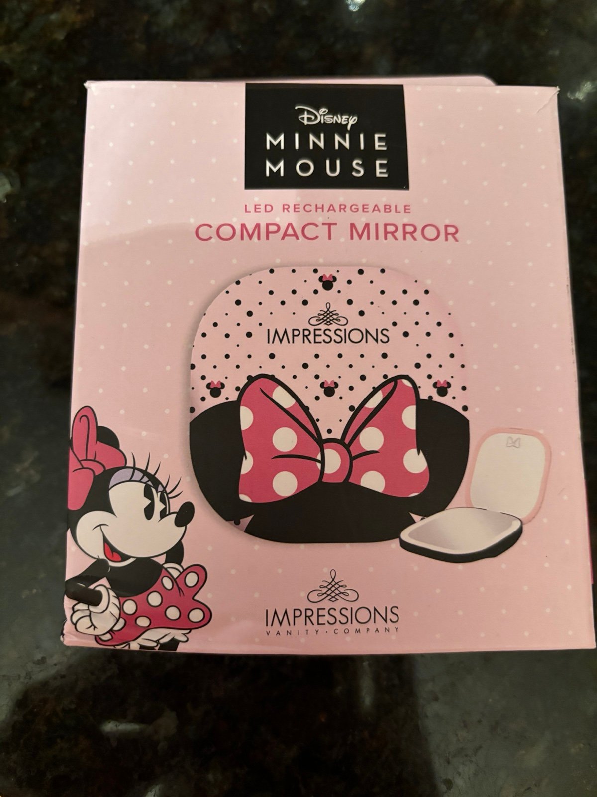 Disney impressions vanity make up mirror