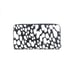 Coach Black Chalk Animal Print Long Zip Around Wallet NWT CC473