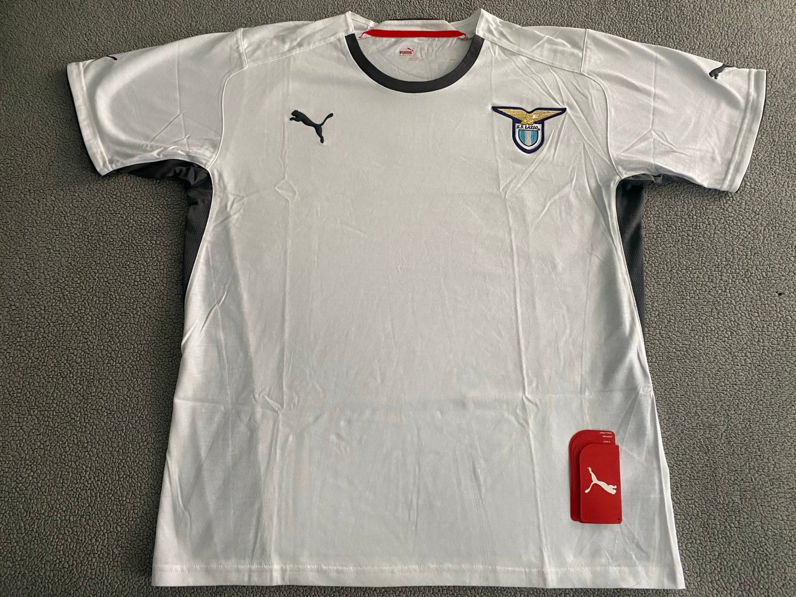 SS LAZIO PUMA 2006/2007 T-SHIRT LARGE MEN