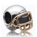 PANDORA Two-tone Football Helmet Charm, {Re~tired}