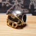 PANDORA Two-tone Football Helmet Charm, {Re~tired}