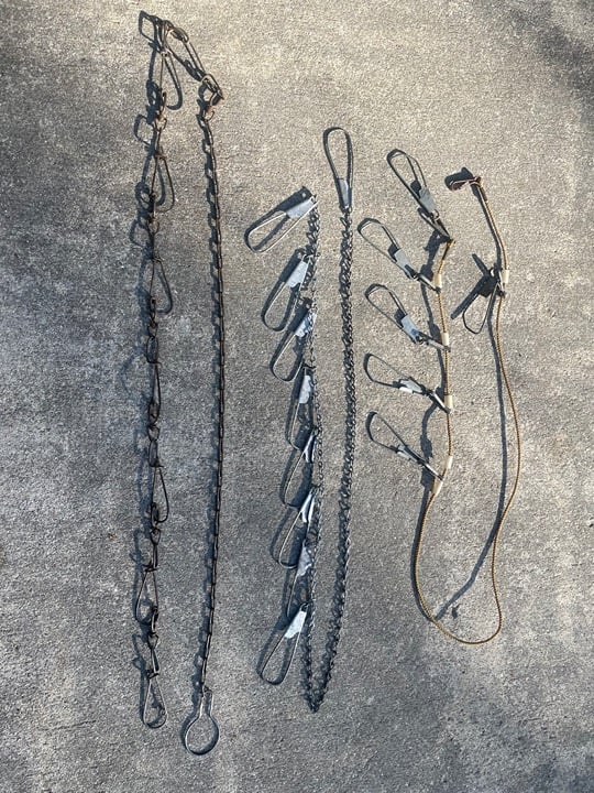 Vintage Fish Hook Stringers Bundle of 3