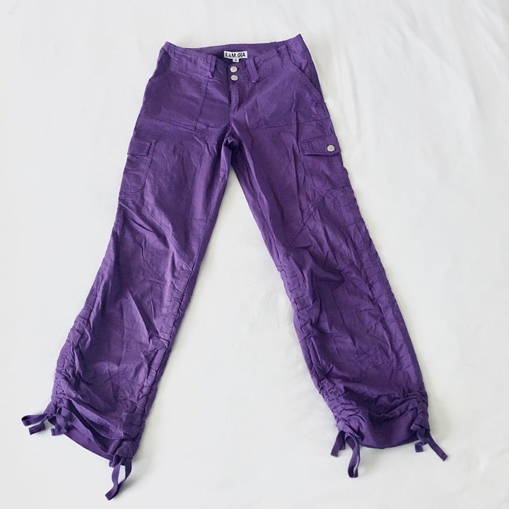 I.AM.GIA Purple Cargo Pants