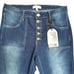Kendall+Kylie Flare Demin Jeans in blue. 11/12