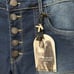 Kendall+Kylie Flare Demin Jeans in blue. 11/12