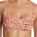 NWT Kendall + Kylie Women's Tiger Bikini Set Rust/White Size XL