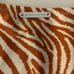 NWT Kendall + Kylie Women's Tiger Bikini Set Rust/White Size XL