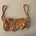 NWT Kendall + Kylie Women's Tiger Bikini Set Rust/White Size XL