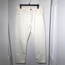 Frame women's jeans cream white le slouch straight leg sz 29
