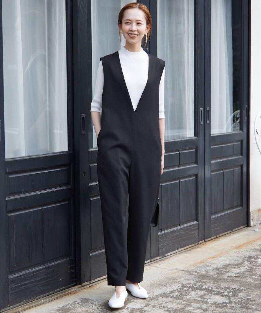 【SLOBE IENA】 Triacetate Blend Jumpsuit