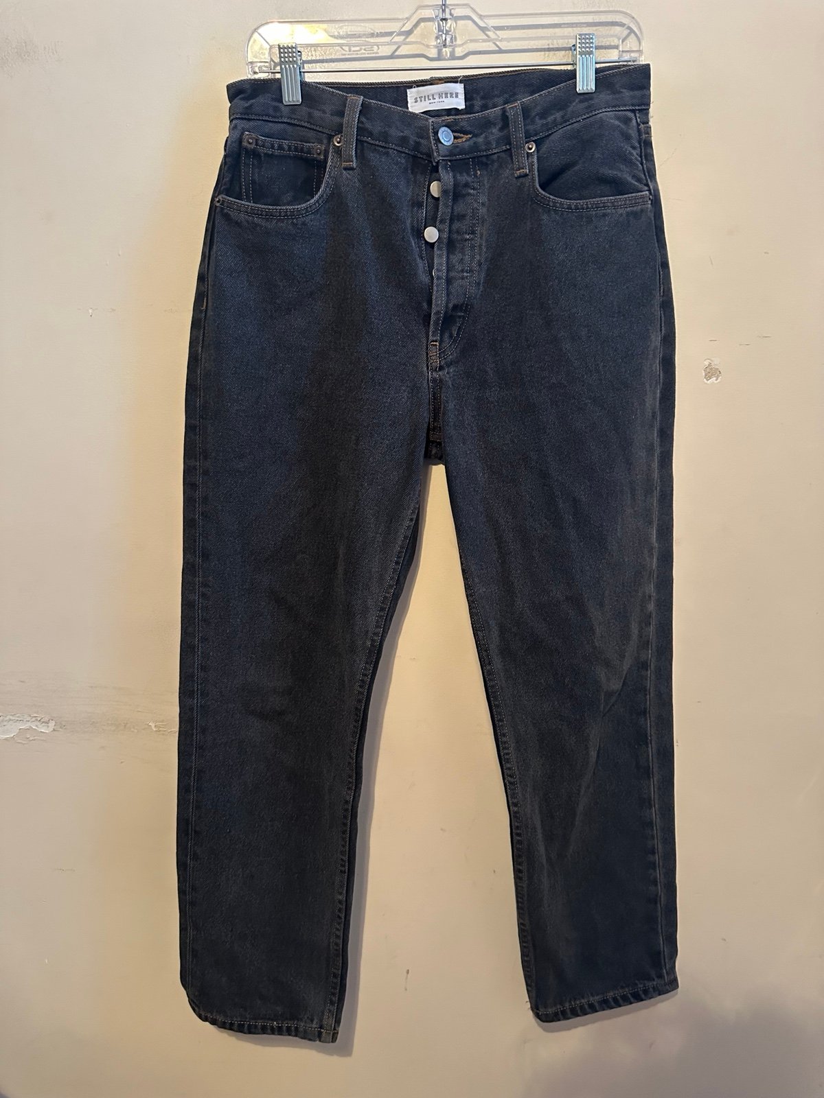 Still Here High-Rise Straight Leg Jeans Women’s Size 29 Faded